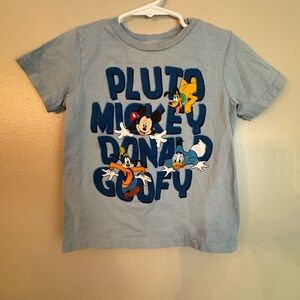 Disney Light Blue Mickey & Friends Graphic Tee Size XS (4)